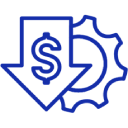 Reduced Operating Cost Icon